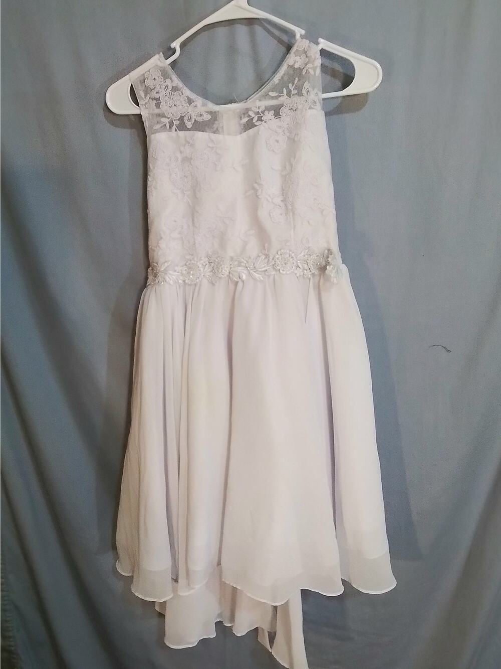 Joy Kids White  party / communion / flower girl dress